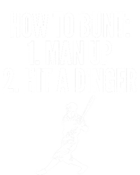 How To Bunt, Hit A Dinger Funny Baseball Player Home Run Fun T-Shirt