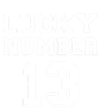 Lucky Number 13 TShirt Toddler Fine Jersey T-Shirt