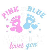 Gender Reveal Auntie Aunt TShirt PosiCharge Competitor Tank