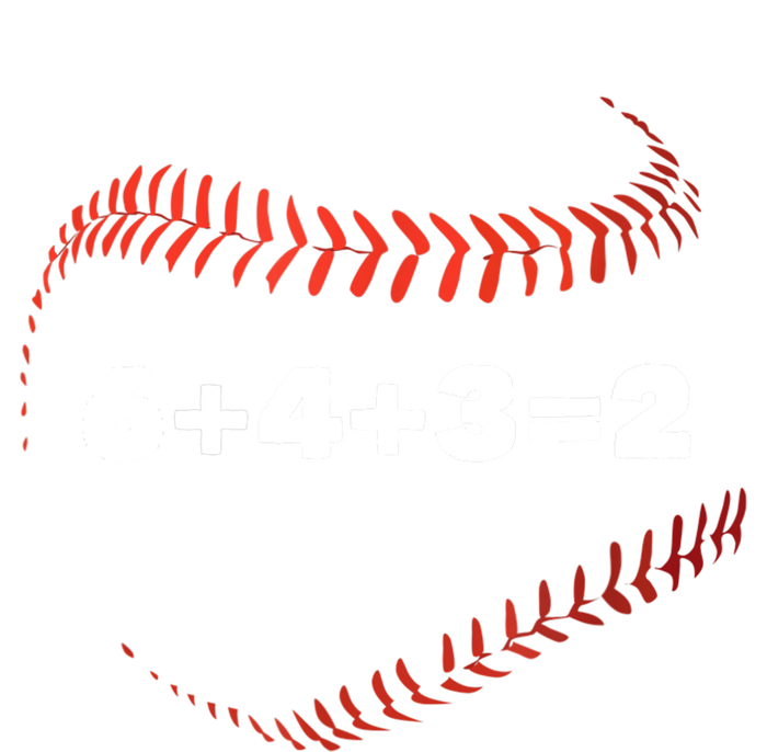 6+4+3=2 Double Play Baseball Player Gift Baseball Saying TShirt Sustainable Bucket Hat