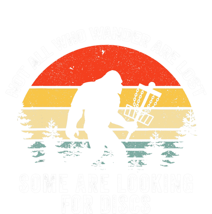 Not All Who Wander Are Lost Some Looking For Discs Bigfoot TShirt Toddler T-Shirt