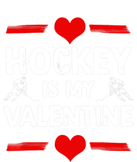 Hockey Is My Valentine Ice Hockey Team Hockey Supporter Gift Women's T-Shirt