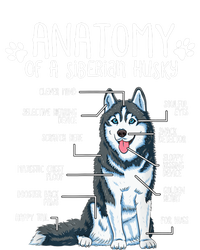 Funny Anatomy Siberian Husky Dog Lover TShirt T-Shirt