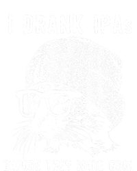 Funny Cat Beer IPA S For Women Funny Cat Lover Gift Short Acrylic Beanie