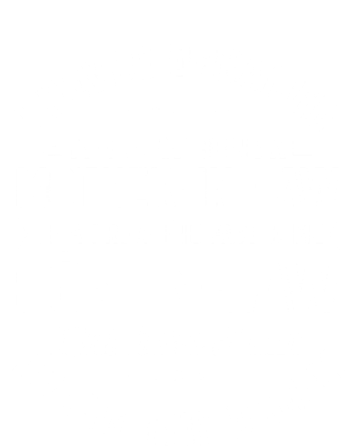 I Never Dreamed I'd End Up Being A Mother In Law Son In Law TShirt Valucap Bio-Washed Visor