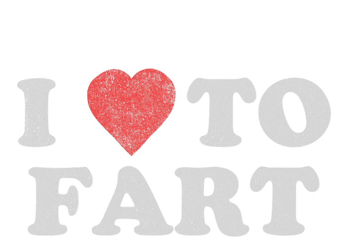 I Love To Fart Design Large Microfiber Waffle Golf Towel