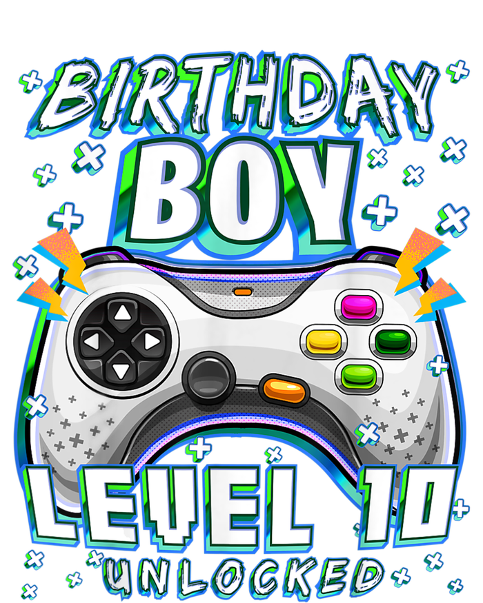 Level 10 Unlocked Video Game 10th Birthday Gamer Boys TShirt Women’s Perfect Tri Rocker Tank