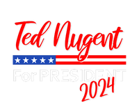 Ted Nugent For President Motor City Madman On Back Premium T-Shirt