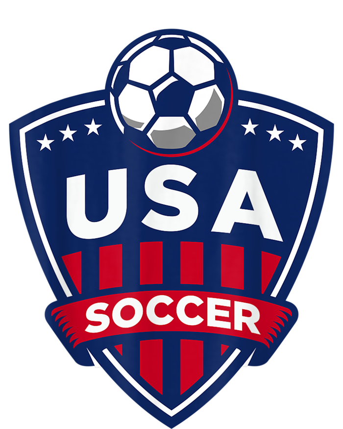 USA Soccer Team Support The Team Shirt USA Flag Football TShirt Magnet