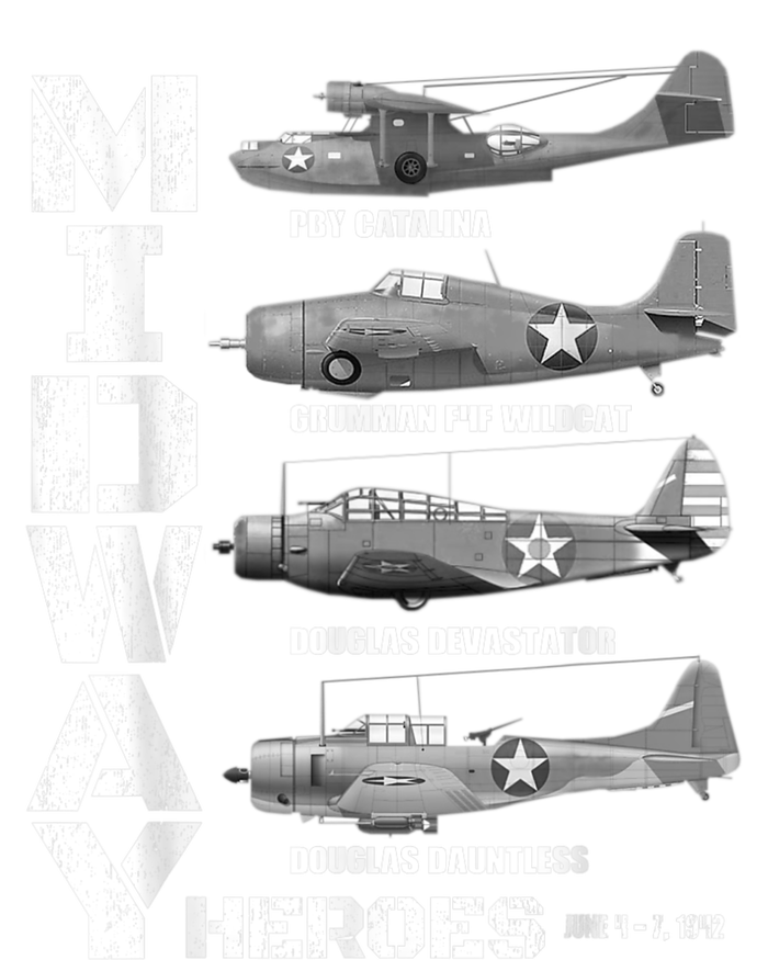 The Battle Of Midway Plane Spotting American WW2 Planes Long Sleeve Shirt