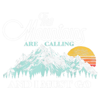 Mountains Are Calling & I Must Go Retro 80s Vibe Graphic TShirt 16 in Basic Backpack