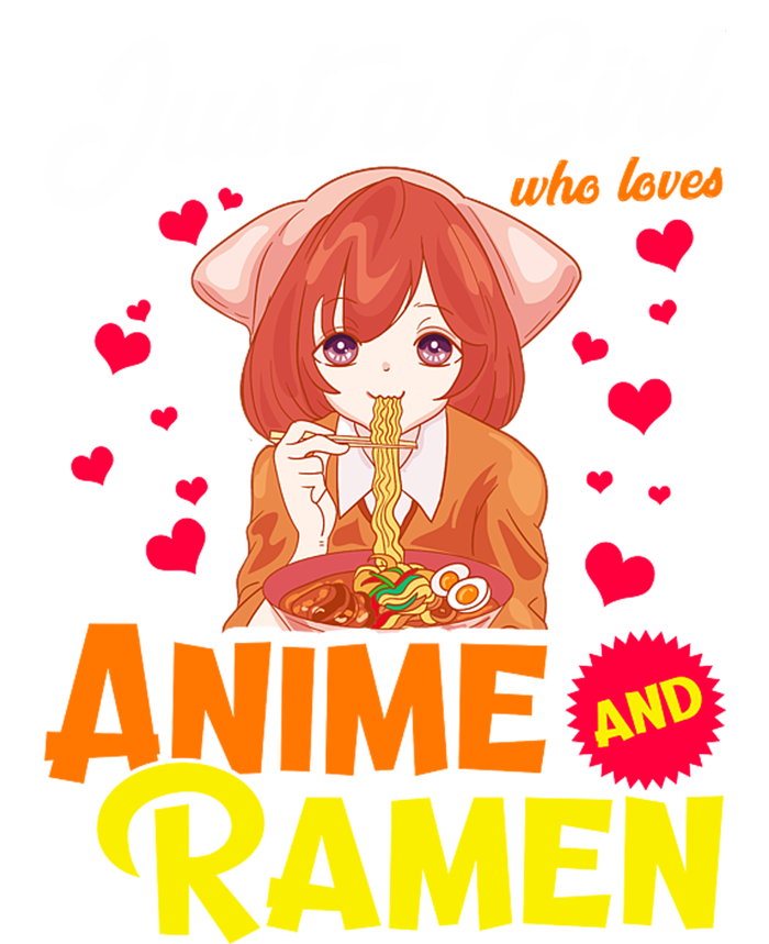 Just A Girl Who Loves Anime And Ramen Wool Snapback Cap