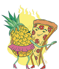 Pizza And Pineapple Dancing Bumper Sticker