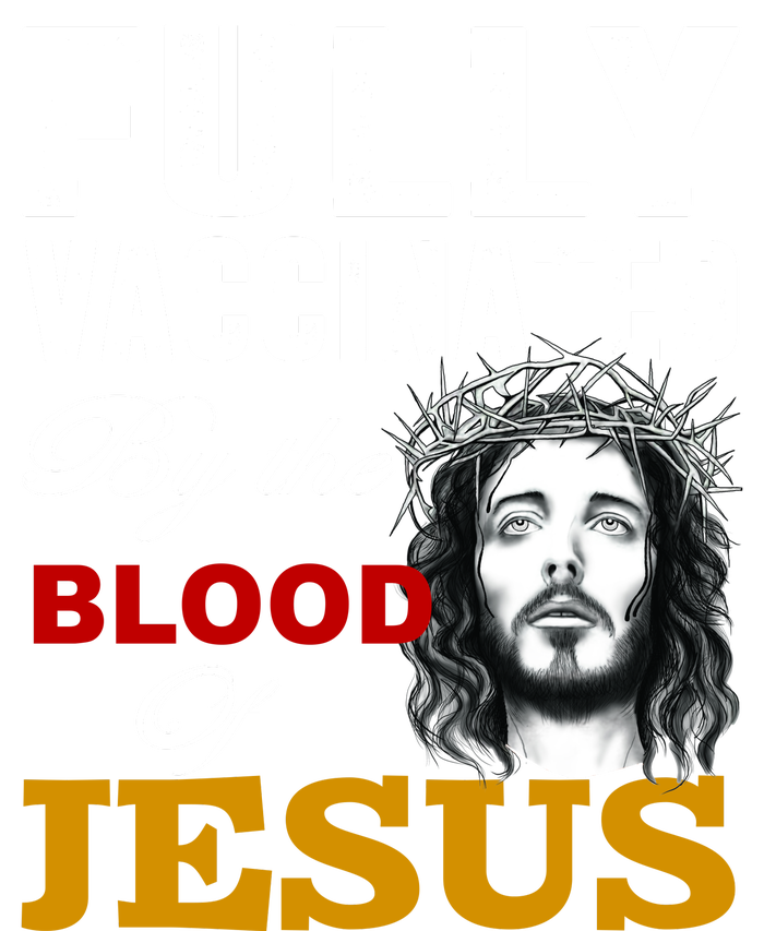 Fully Vaccinated By The Blood Of Jesus Valucap Bio-Washed Visor