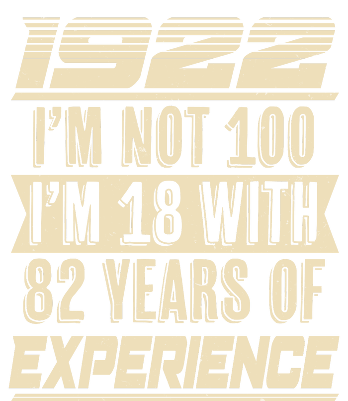 I'm Not 100 1922 Birthday Cooling Performance Crew T-Shirt