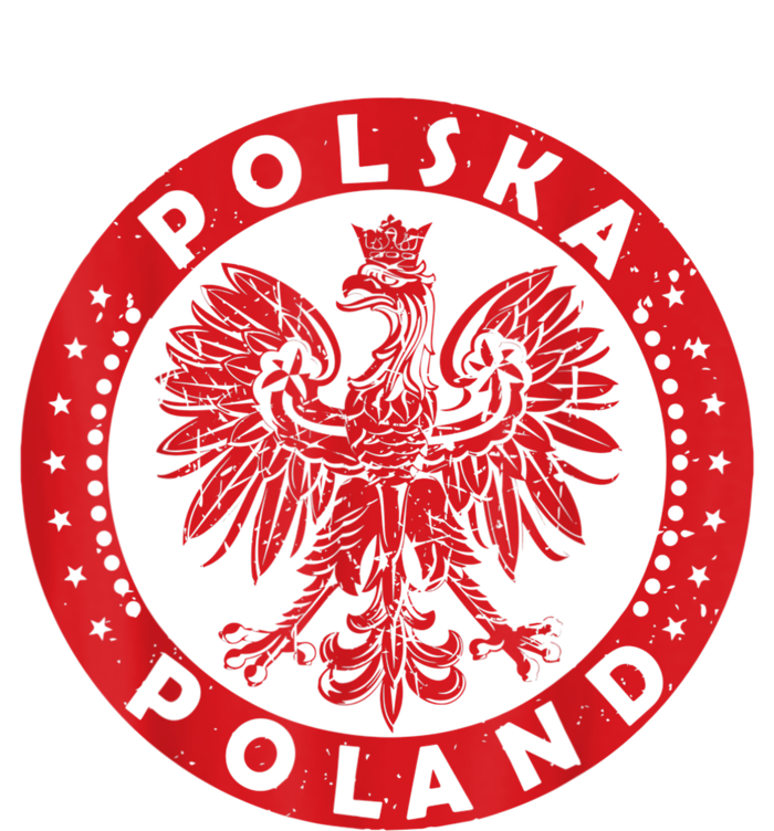 Polska Polish Eagle Vintage Distressed Poland Coat Of Arms Tall Hoodie