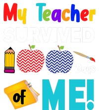 My Teacher Survived 100 Days Of Me Wool Snapback Cap