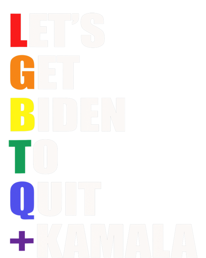 Let’s Get Biden To Quit + Kamala LGBTQ Youth Performance Sprint T-Shirt