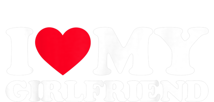 I Love My Girlfriend Funny Gift I Heart My Girlfriend GF Mousepad