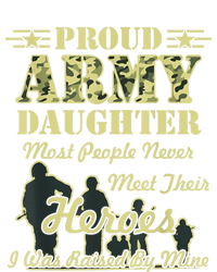 Proud Army Daughter Gift Cooling Performance Crew T-Shirt