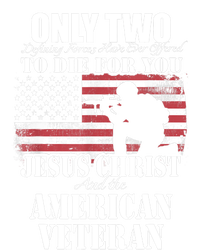 Two Died For You Jesus And American Gift Memorial Gift Kids Hoodie