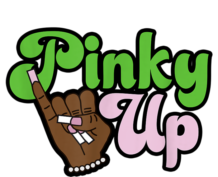 Pinky Up AKA Inspired Greek Sorority Sweatshirt