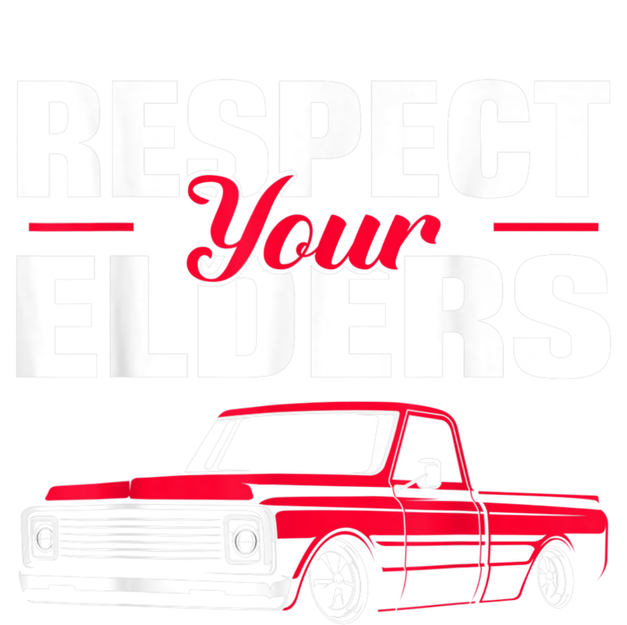 Respect Your Elders Classic Lowrider C10 Vintage Truck Performance Fleece Hoodie