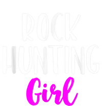 Rock Hunting Girl Women Hunter Collector Geologist Kids Sweatshirt