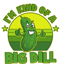 Funny Pickle I'm Kind Of A Big Dill Women's V-Neck T-Shirt