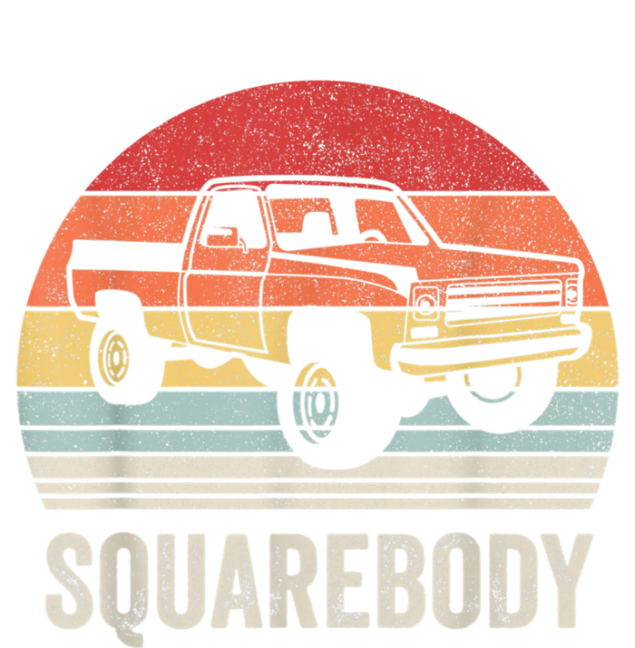 Vintage Retro Classic Square Body Squarebody Truck Kids Hoodie