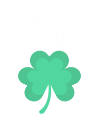 Born Lucky Shamrock Baby Long Sleeve Bodysuit