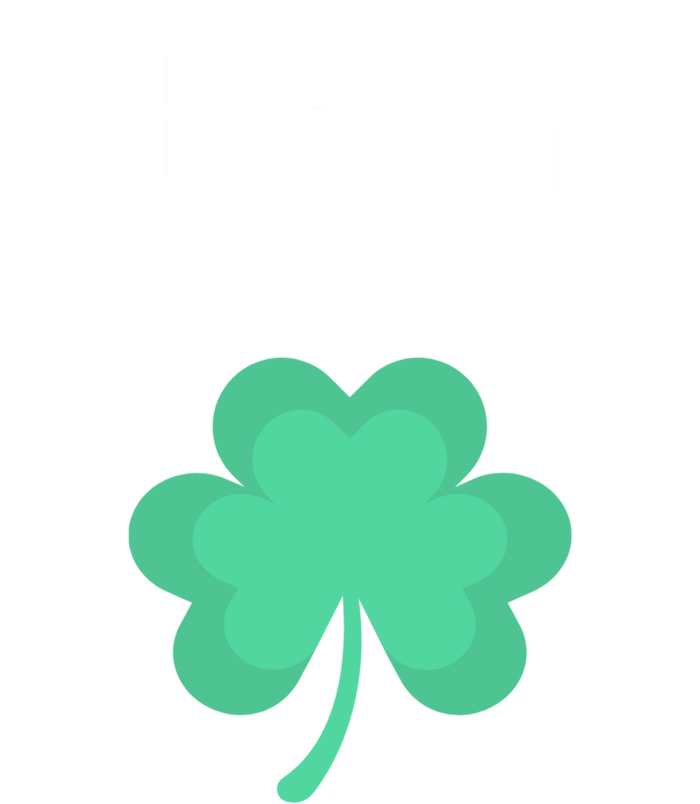 Born Lucky Shamrock Baby Long Sleeve Bodysuit