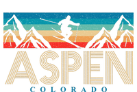 Aspen Colorado Ski Sunset Mountain Long Sleeve Shirt