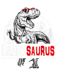 Funny Daddysaurus T Rex Gift Dinosaur Funny DaddySaurus Family Matching Gift Tall Hoodie