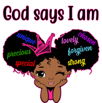 God Say I Am Black Female T-Shirt