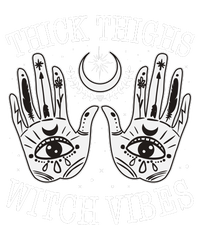 Boho Thick Thighs Witch Vibes Sweatshirt