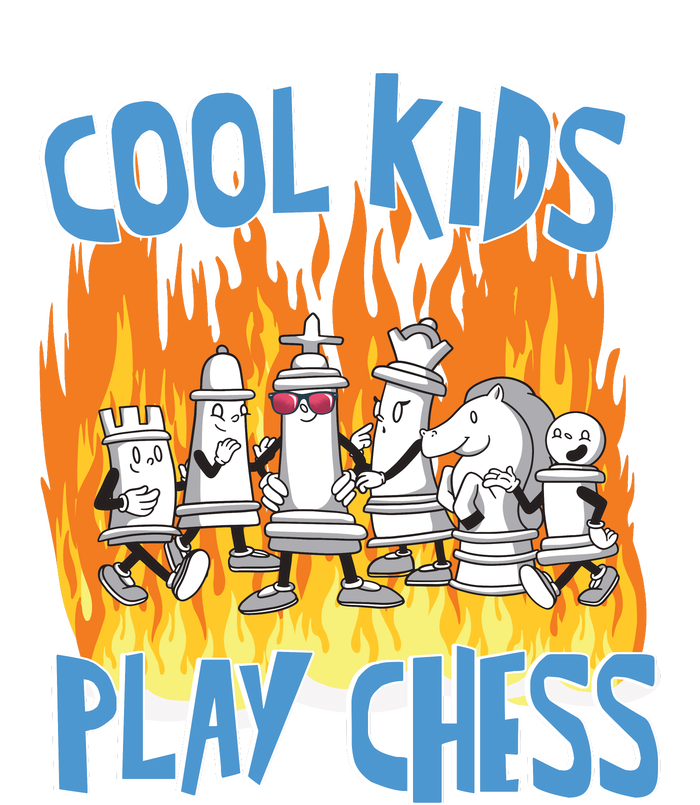 Chess Pieces Cool Kids Play Chess T-Shirt