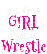 Wrestler Girl Wrestling Vintage Womens CVC Long Sleeve Shirt