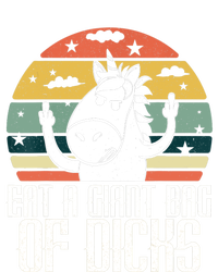 Funny Eat A Giant Bag Of Dicks Gift Funny Unicorn Apparel Item Gift Tie-Dye T-Shirt