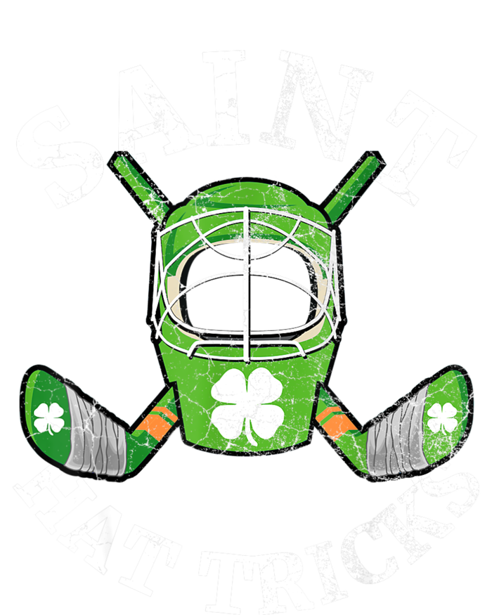 St Patricks Day Saint Hat Tricks Hockey Shamrock Kids Boys Kids T-Shirt