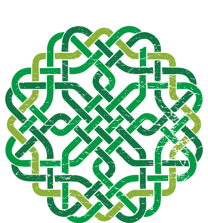 Celtic Knot Gaelic Knotwork St Patrick's Day Button