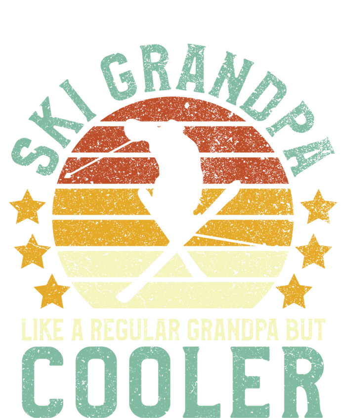 Ski Grandpa Funny Gift Funny Grandfather Skier & Skiing Lover Gift T-Shirt