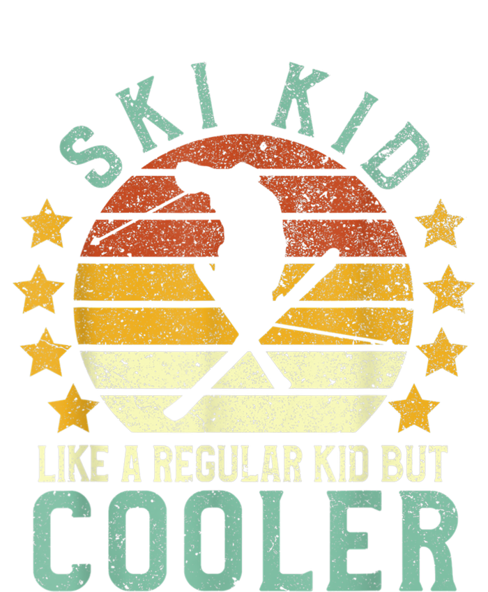 Ski Kids | Funny Young Vintage Skier Skiing Lover Gift 16 in Basic Backpack