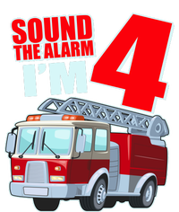 Cute Funny Sound The Alarm I'm 4 Four Full-Length Apron With Pockets