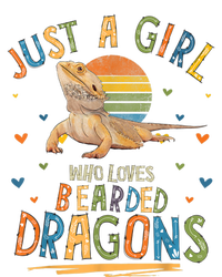 Just A Girl Who Loves Bearded Dragons Gift T-Shirt