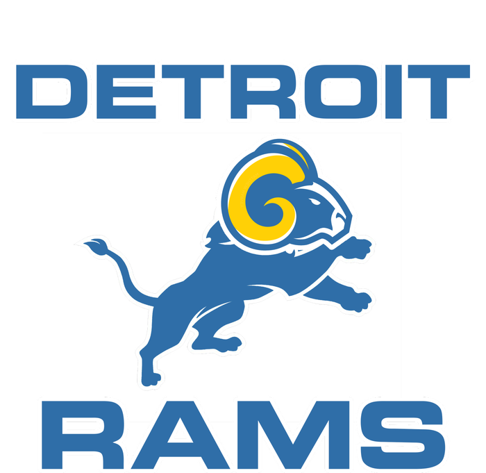 Detroit Rams Mesh Reversible Basketball Jersey Tank