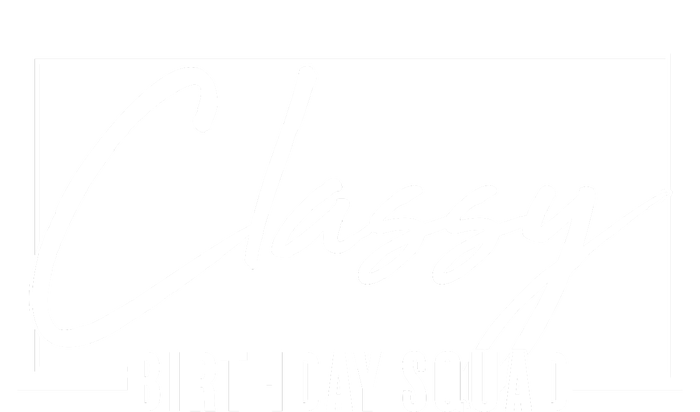 Funny Classy Birthday Squad Matching Group Shirts Women's Long Sleeve Flannel Pajama Set 