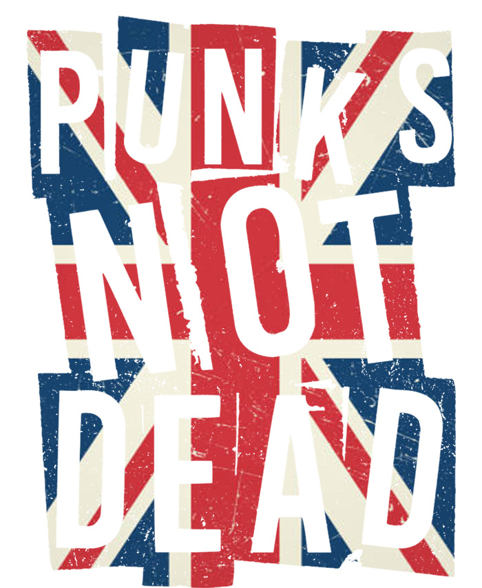 Punks Not Dead British Flag Britain England Premium T-Shirt