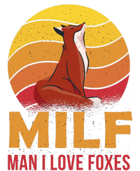 Man I Love Foxes MILF Funny Sustainable Bucket Hat