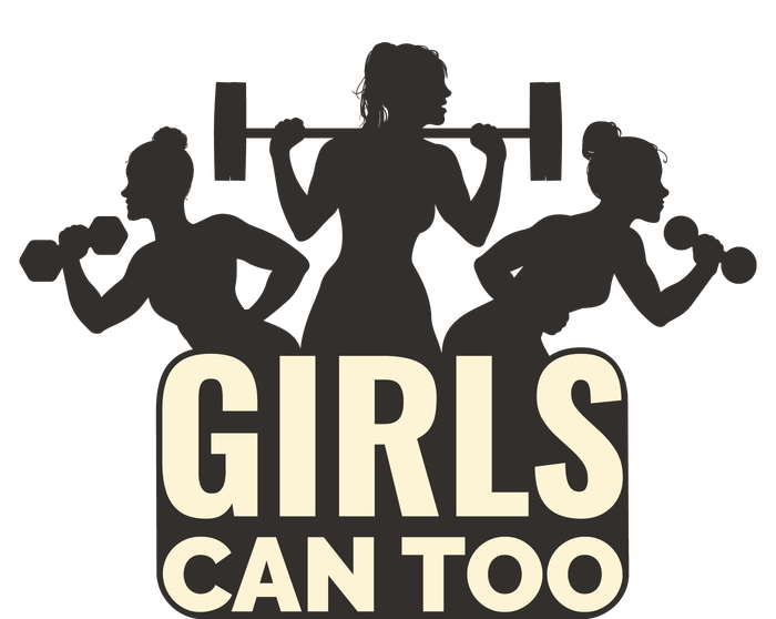 Girls Can Too Gym Workout Premium T-Shirt